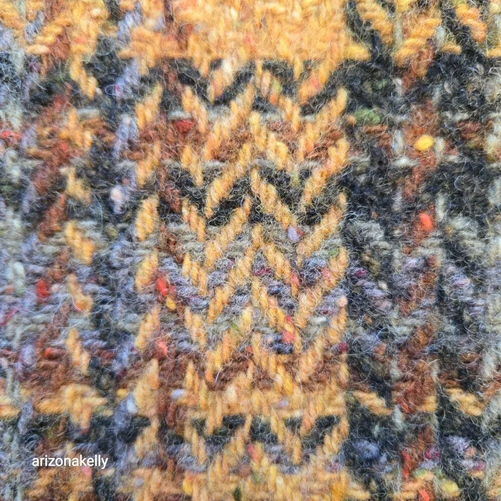 Karen Zambox Wool Tweed Plaid Vintage Culture - Picture 3 of 14